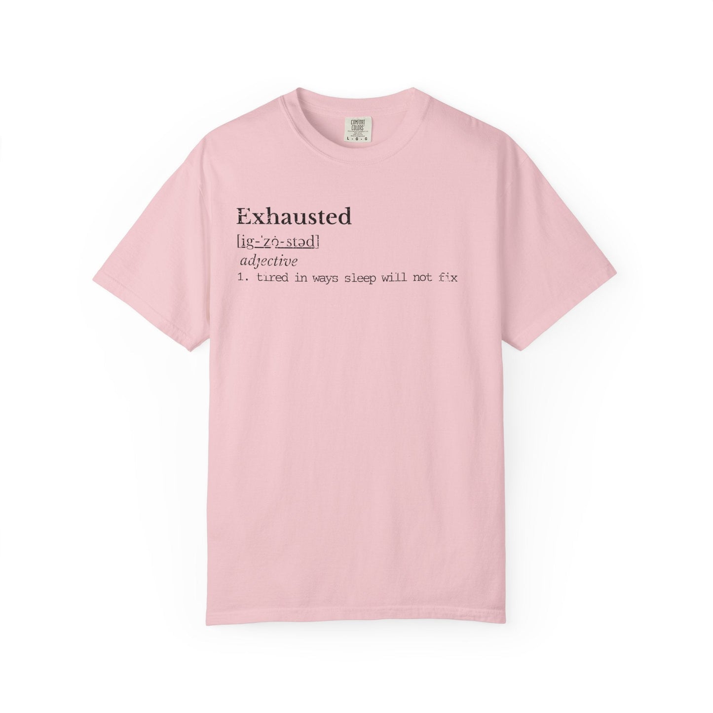 Exhausted Definition Shirt | Introvert Humor Tee