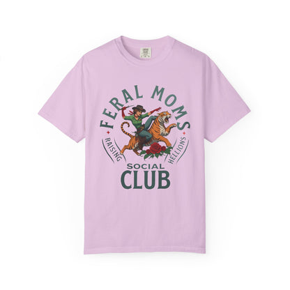 Feral Moms Social Club – Raising Hellions T-Shirt Design