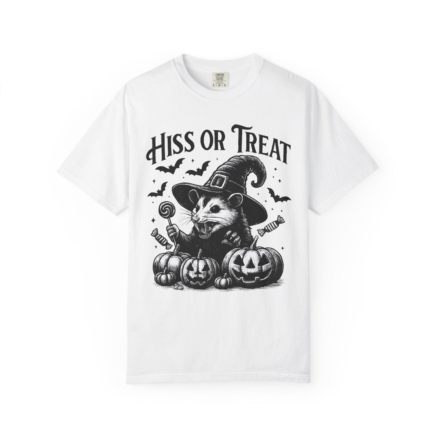 Possum Witch Halloween Shirt – Spooky Cute Pumpkin Chaos Tee