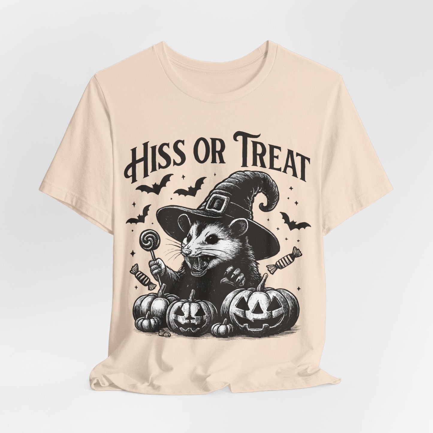 Possum Witch Halloween Shirt – Spooky Cute Pumpkin Chaos Tee