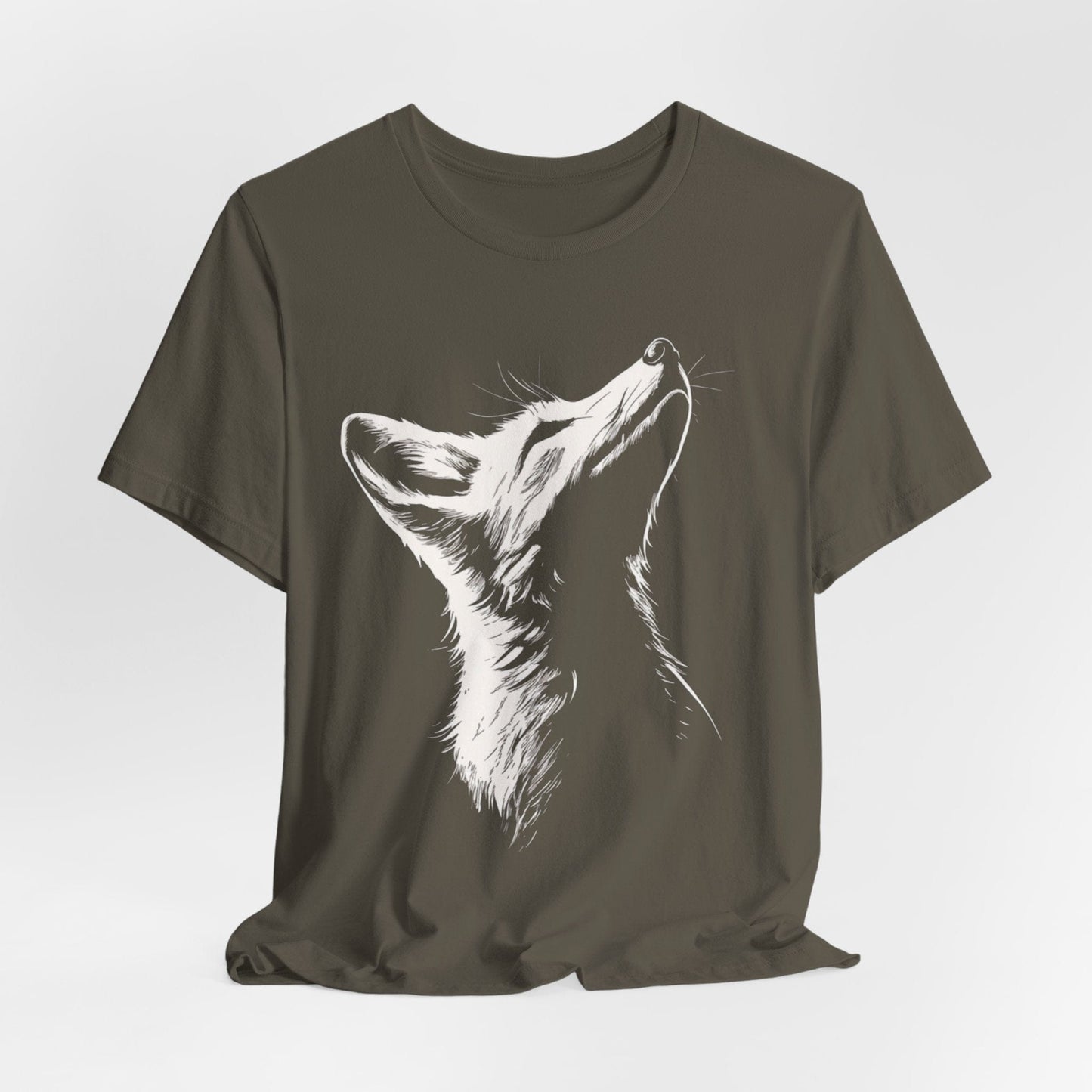 Fox Black and White T-Shirt