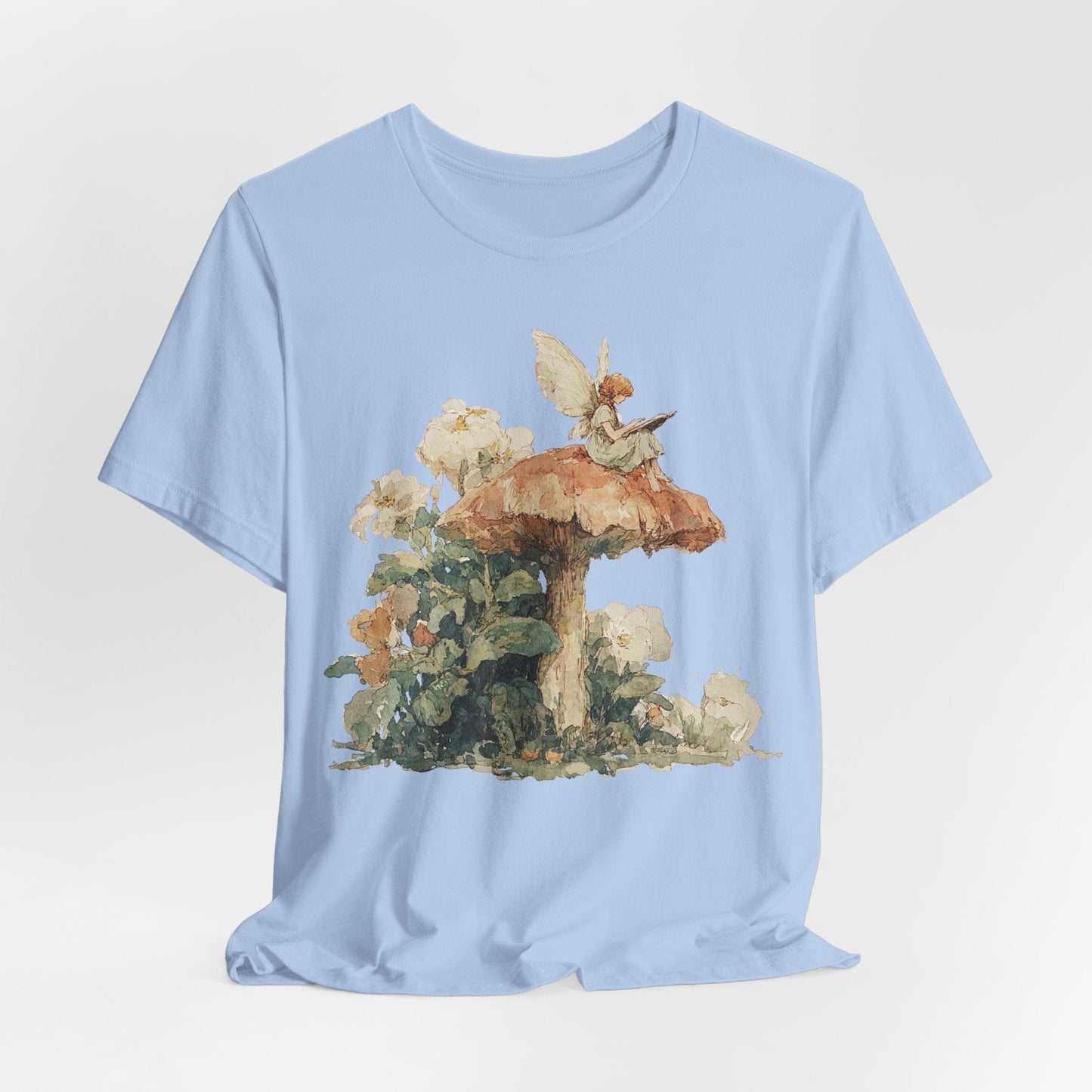 Mushroom Fairy Reading Tee
