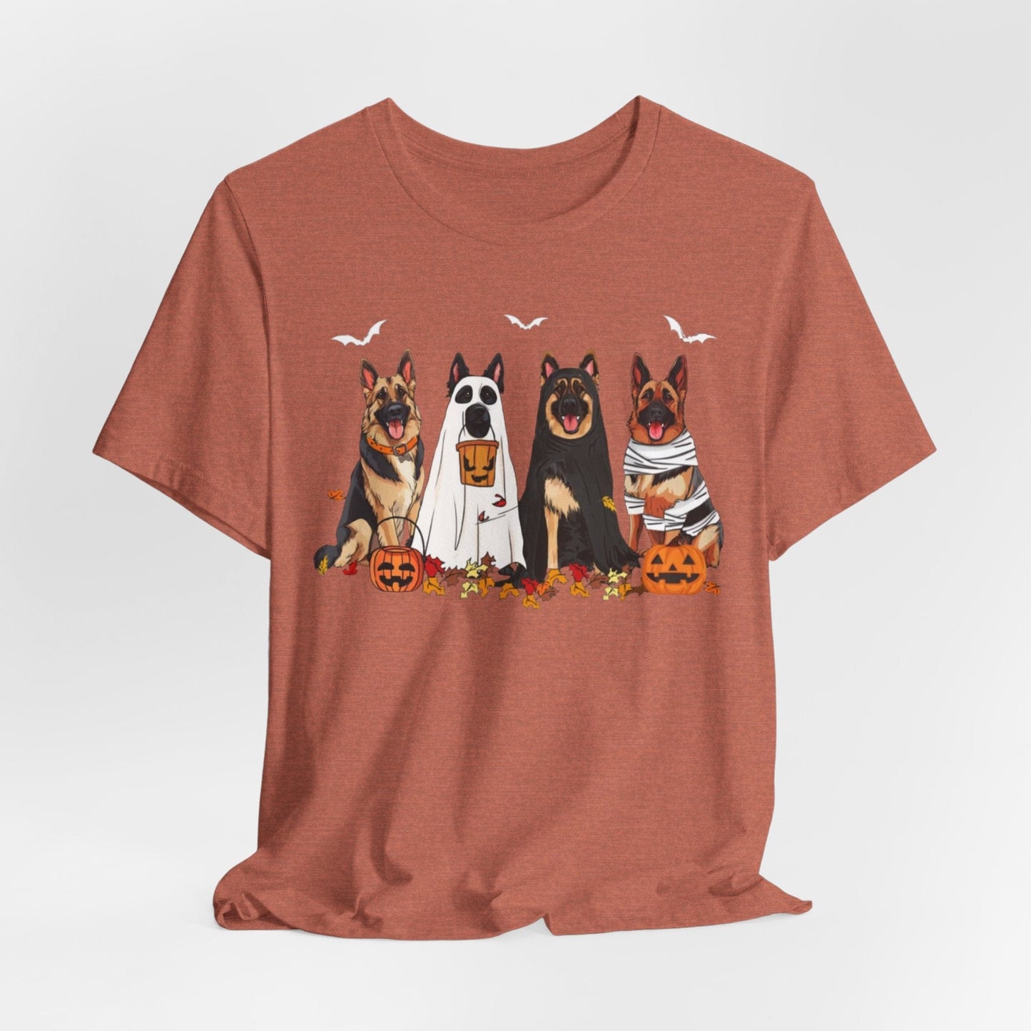 German Shepherd Halloween Shirt – Cute Trick-or-Treat Dog Tee