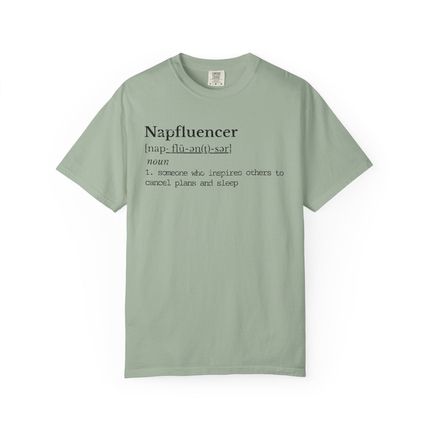 Napfluencer Definition Shirt | Dry Humor Tee