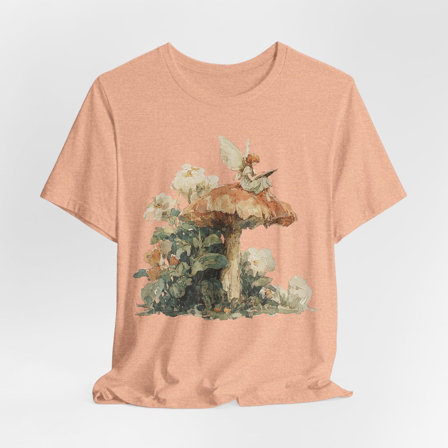 Mushroom Fairy Reading Tee