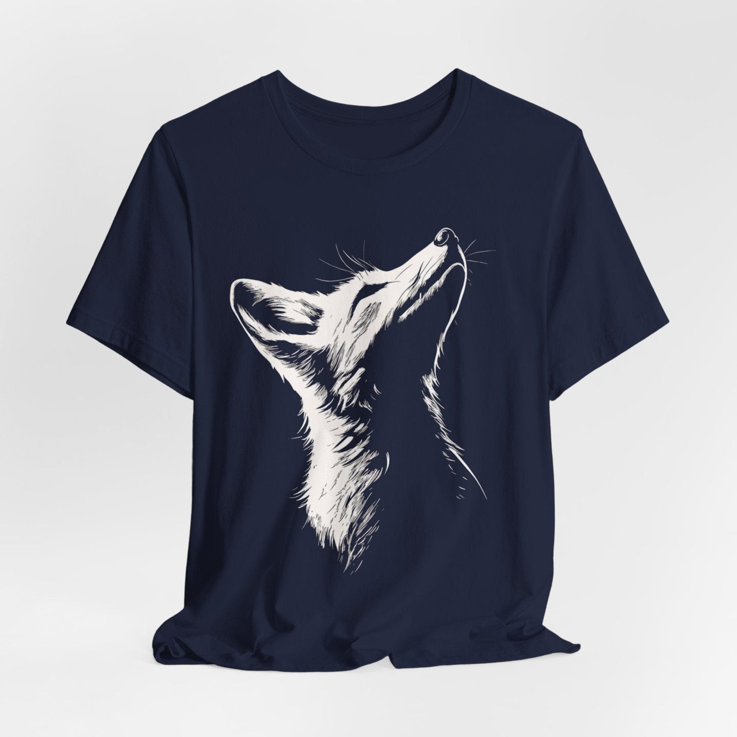 Fox Black and White T-Shirt