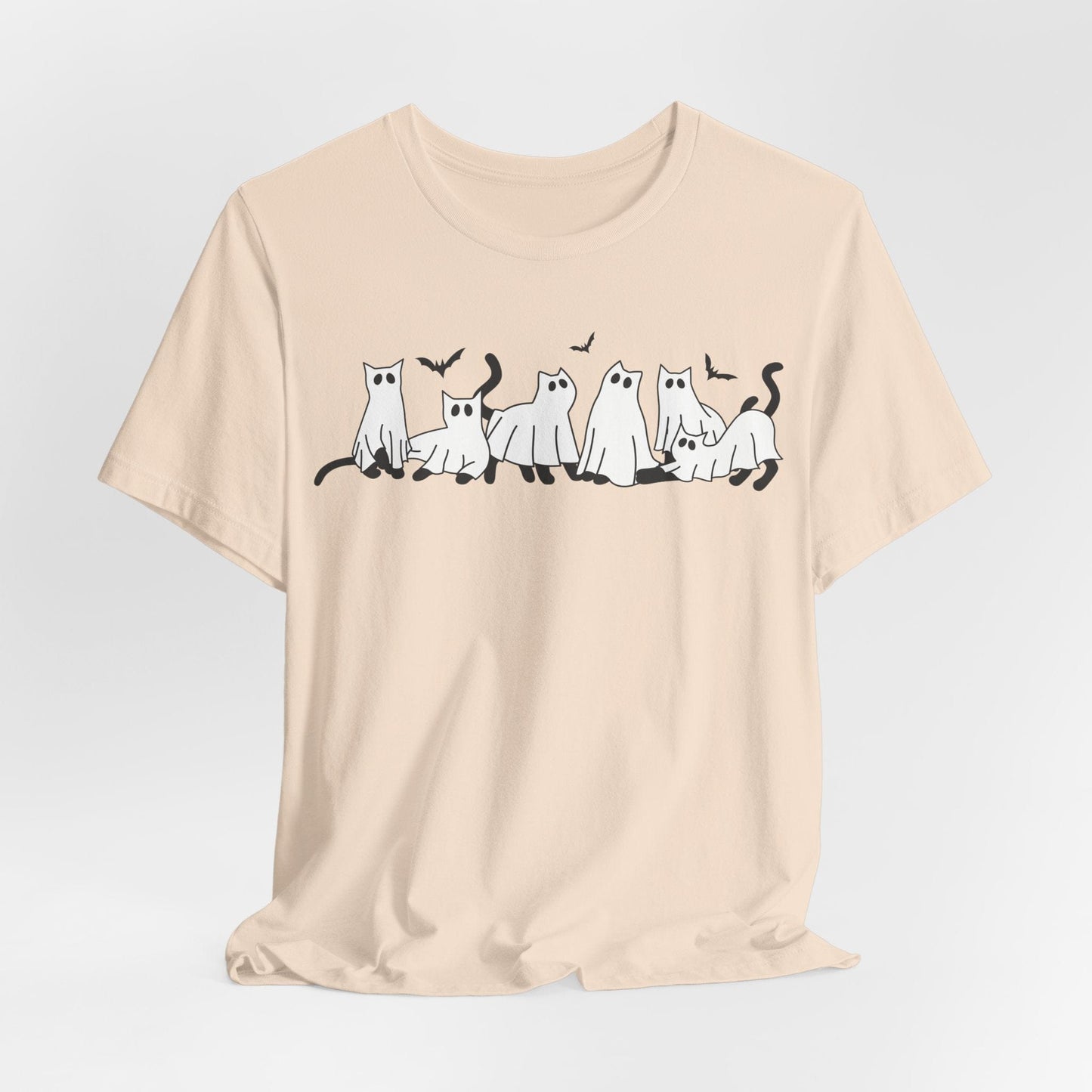 Ghost Cats Halloween Shirt – Cute Spooky Cat Tee