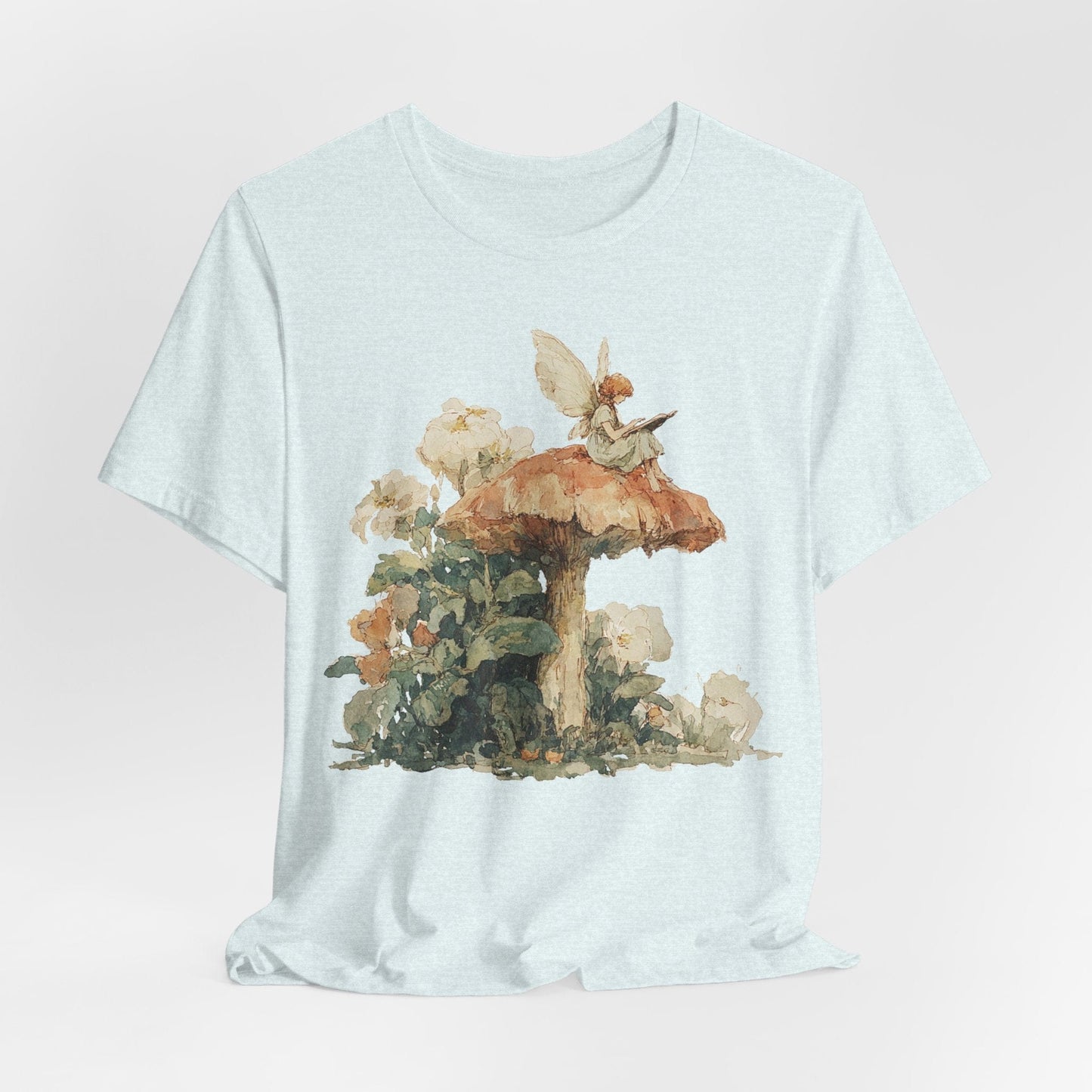 Mushroom Fairy Reading Tee