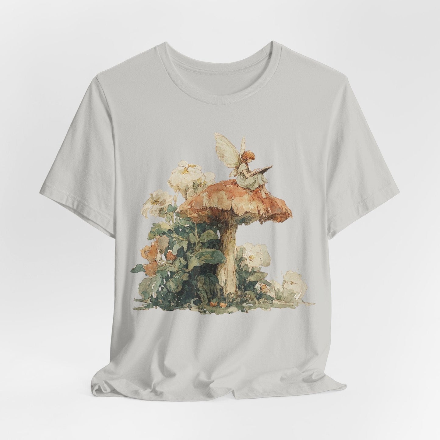 Mushroom Fairy Reading Tee