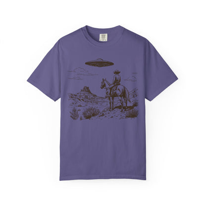 Cowboys & Aliens – Vintage Desert Western UFO Tee
