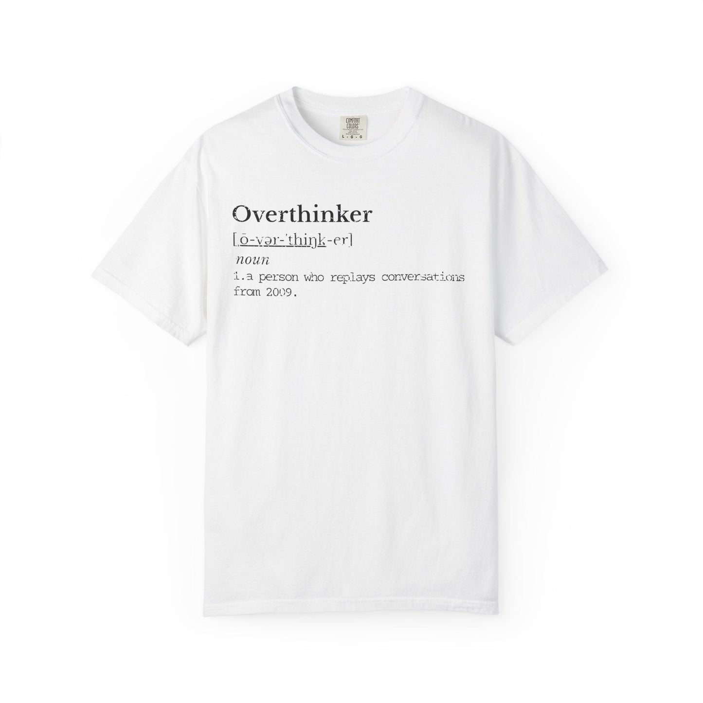 Overthinker Definition Shirt | Introvert Humor Tee