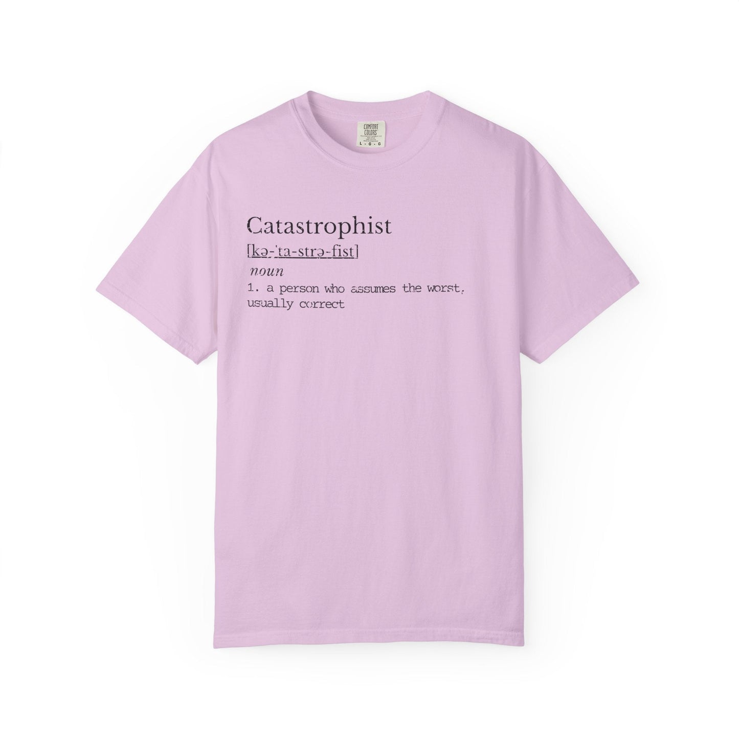 Catastrophist Definition Shirt | Dry Humor Tee