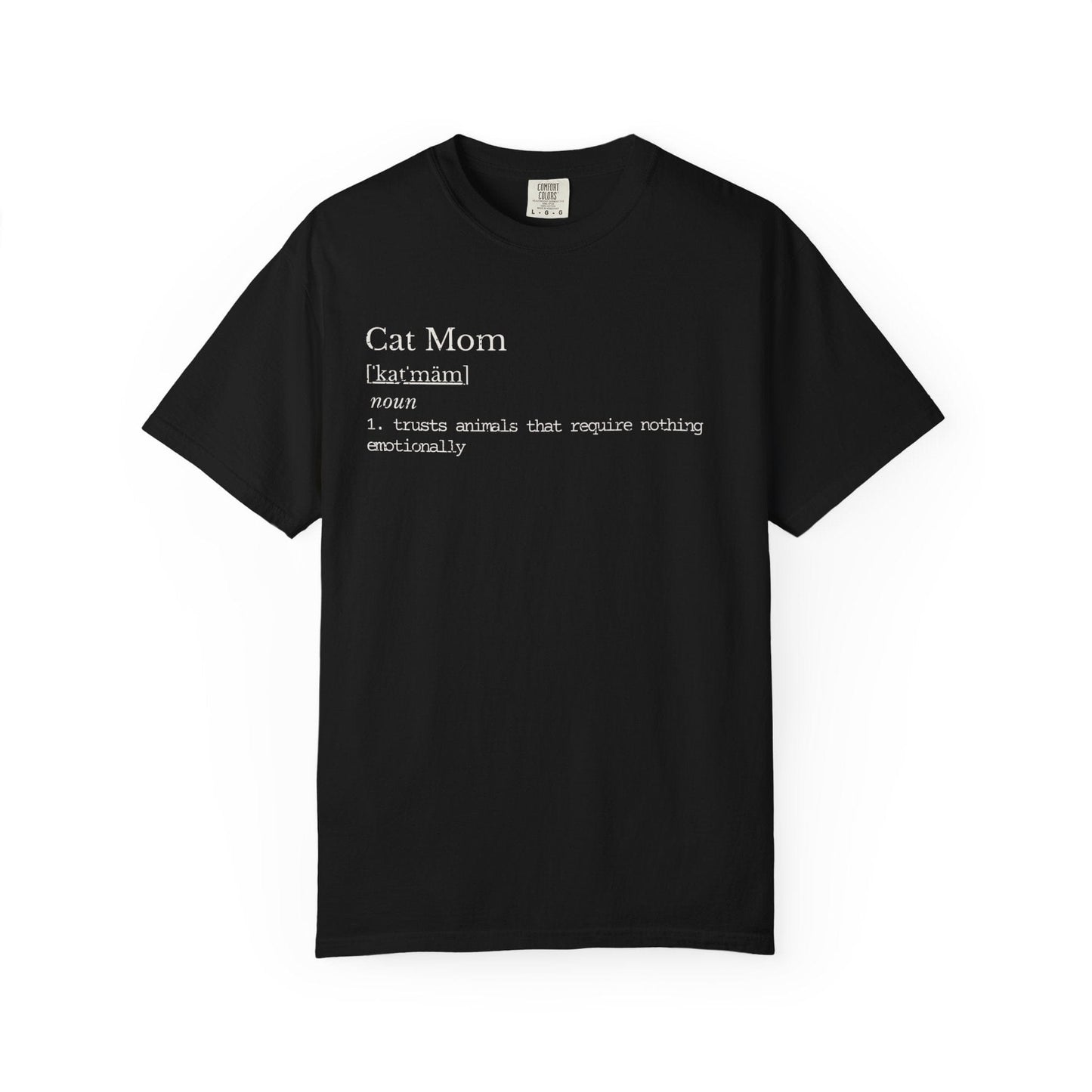 Cat Mom Definition Shirt | Prefers Cats Over People