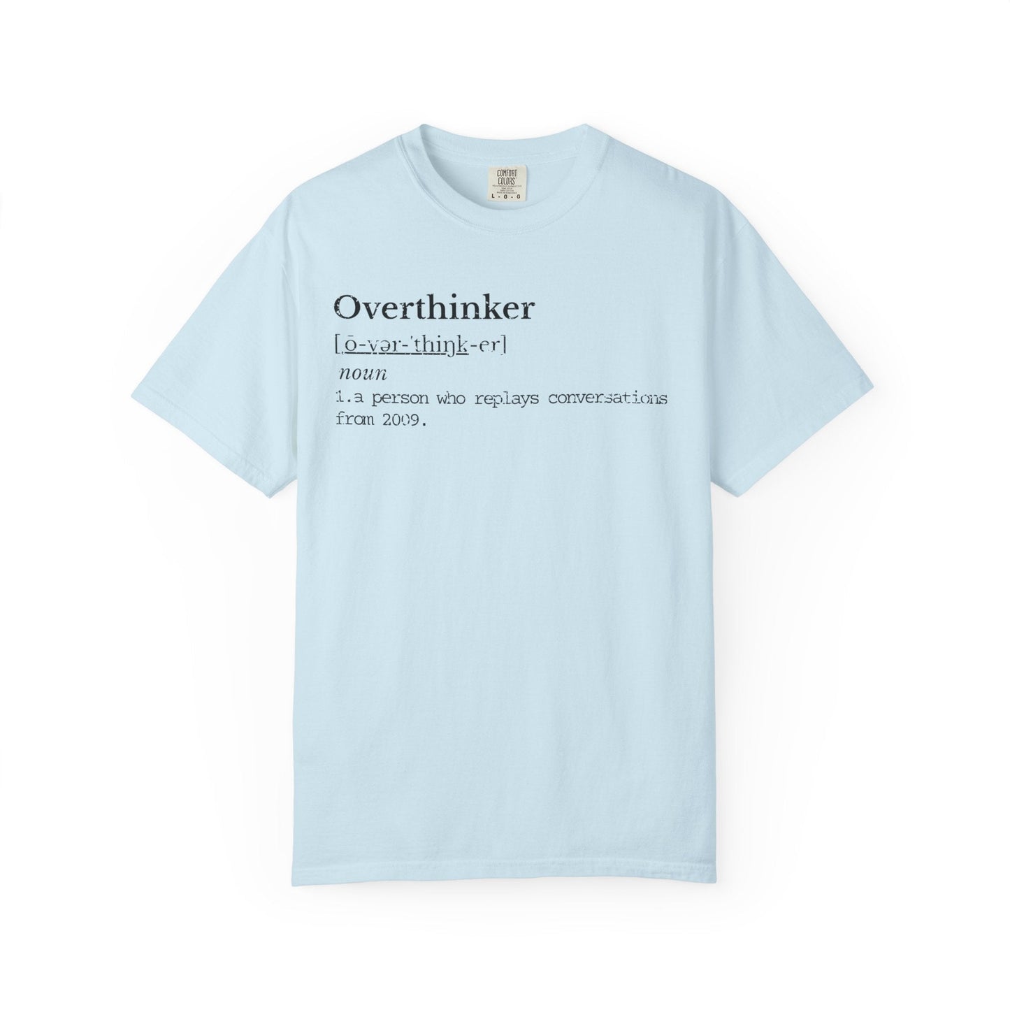 Overthinker Definition Shirt | Introvert Humor Tee