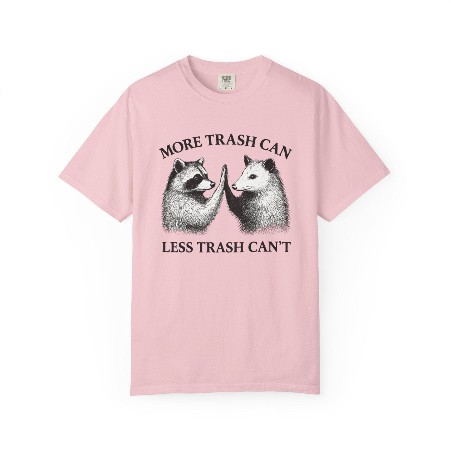 Trash Talk Duo – Raccoon & Opossum High-Five Tee