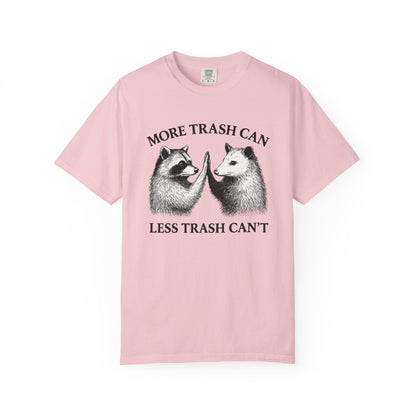 Trash Talk Duo – Raccoon & Opossum High-Five Tee