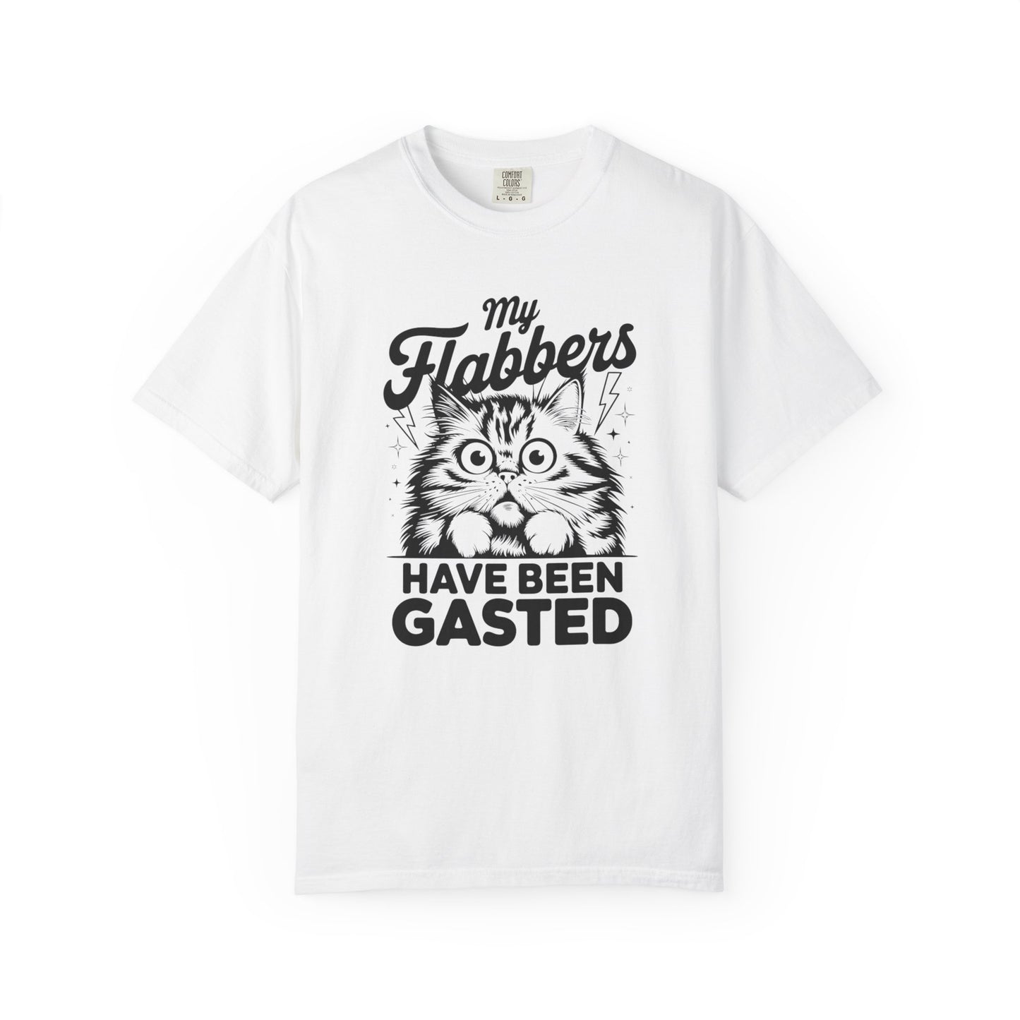 Flabbergasted Cat – Funny Surprised Kitty T-Shirt