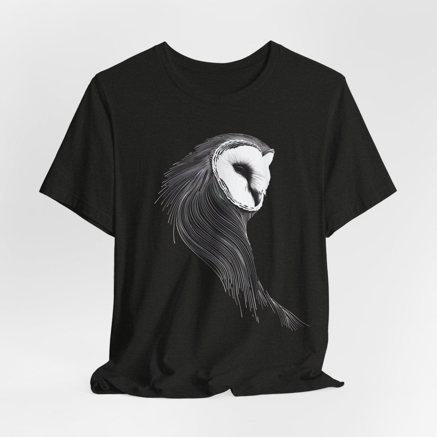 Owl Line Art T-Shirt