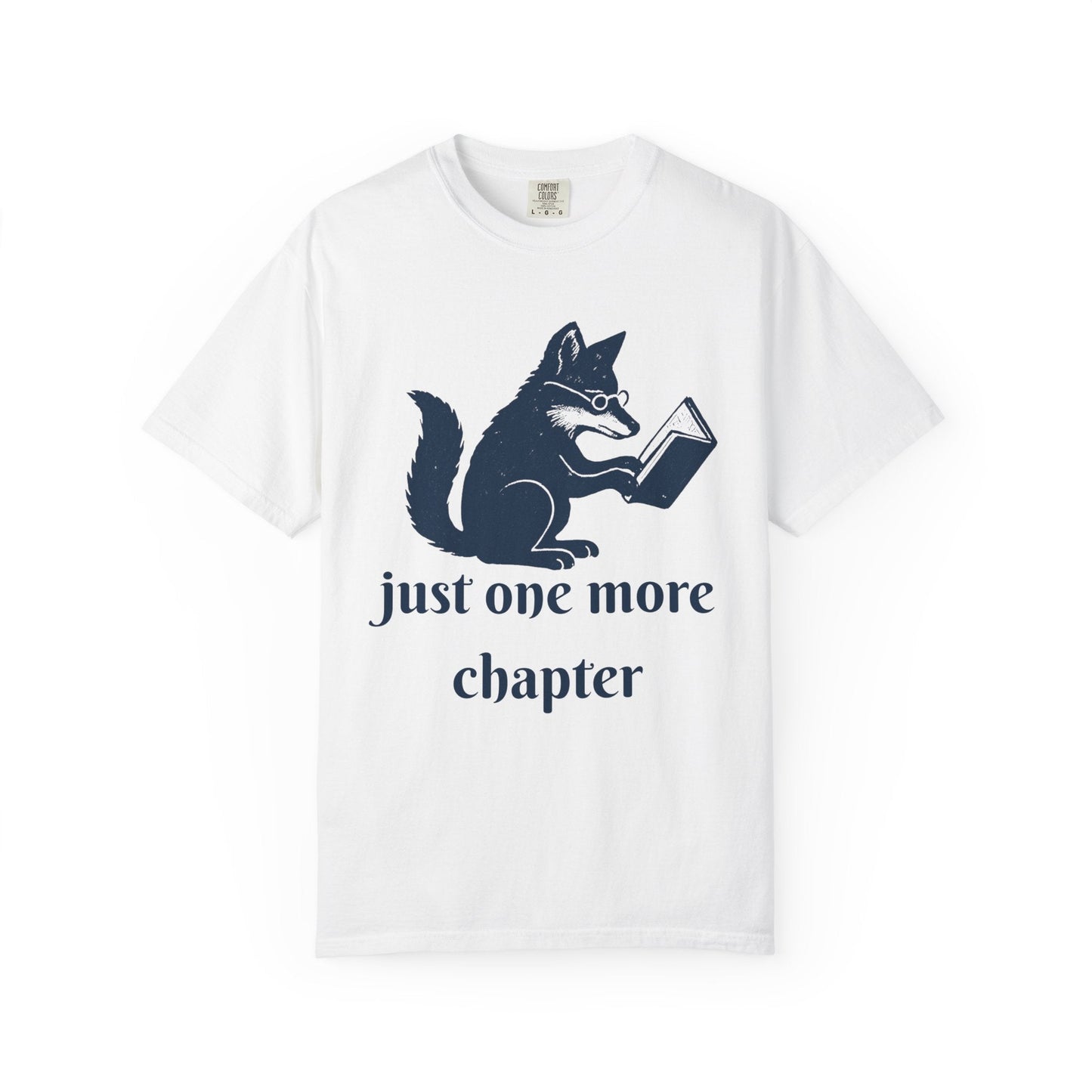 Just One More Chapter – Bookworm Fox Tee