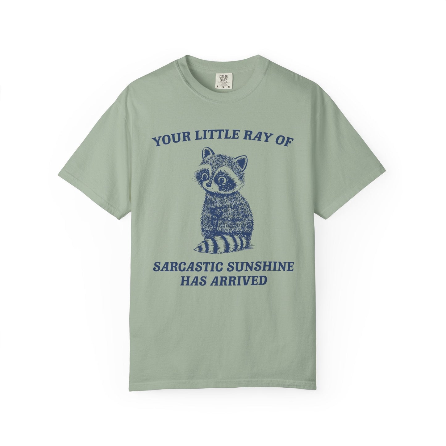 Your Little Ray of Sarcastic Sunshine Has Arrived – Funny Raccoon T-Shirt