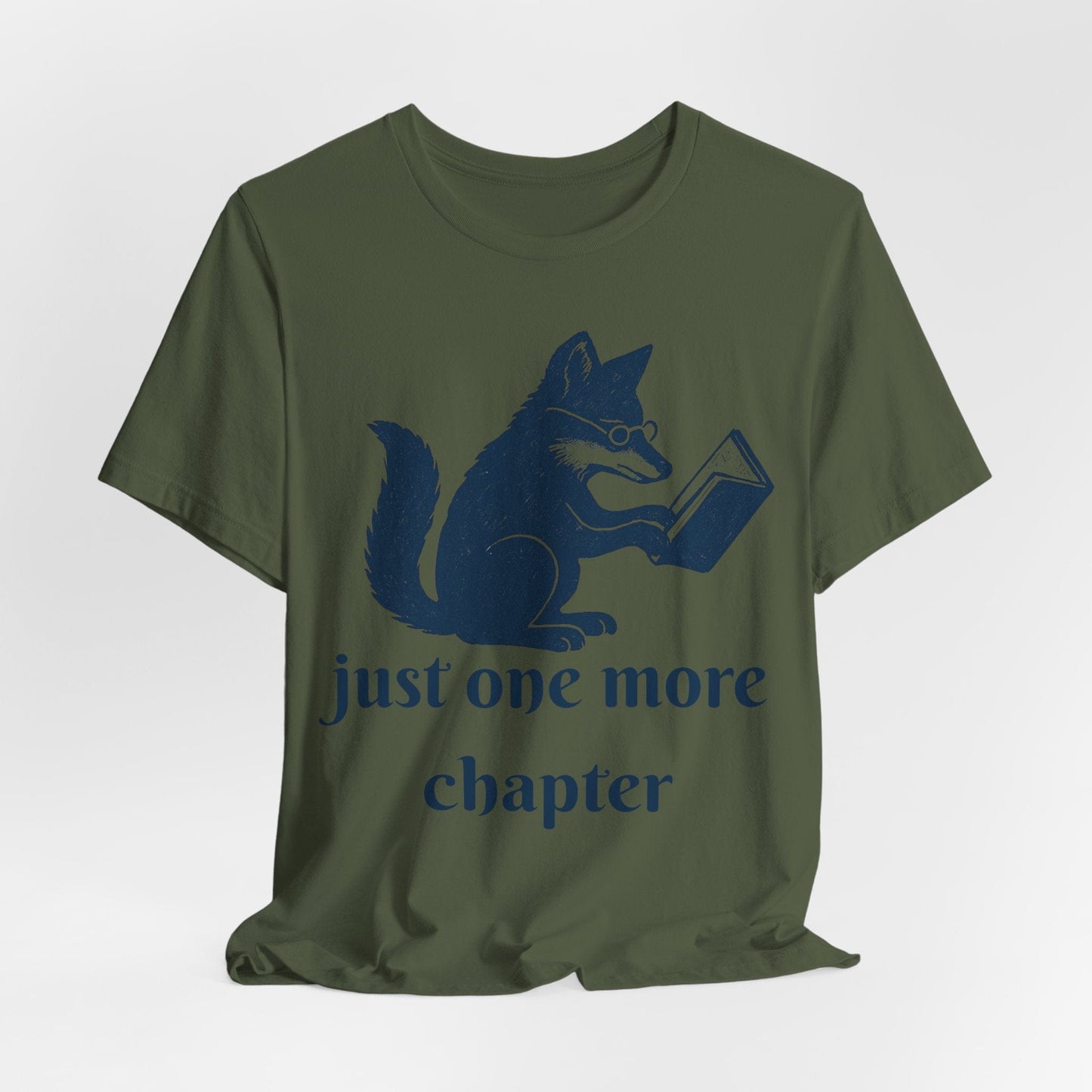 Just One More Chapter – Bookworm Fox Tee