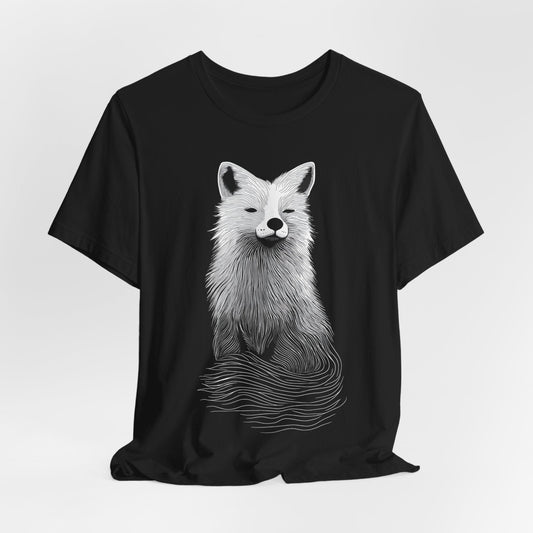 Fox Line Art T-shirt