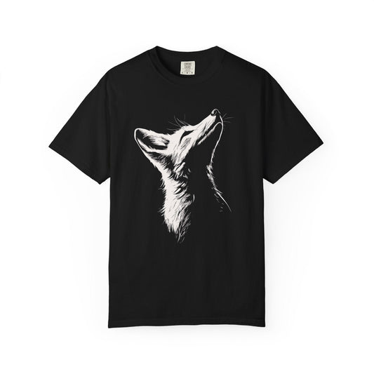 Fox Black and White T-Shirt