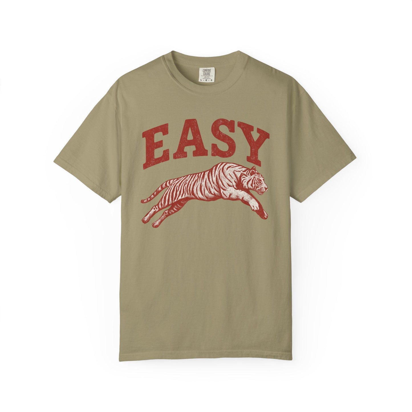 Easy Tiger – Vintage Leaping Tiger Graphic Tee