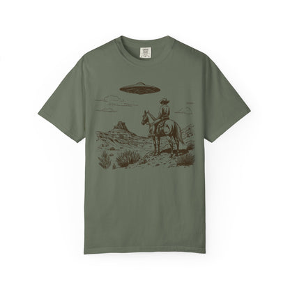 Cowboys & Aliens – Vintage Desert Western UFO Tee