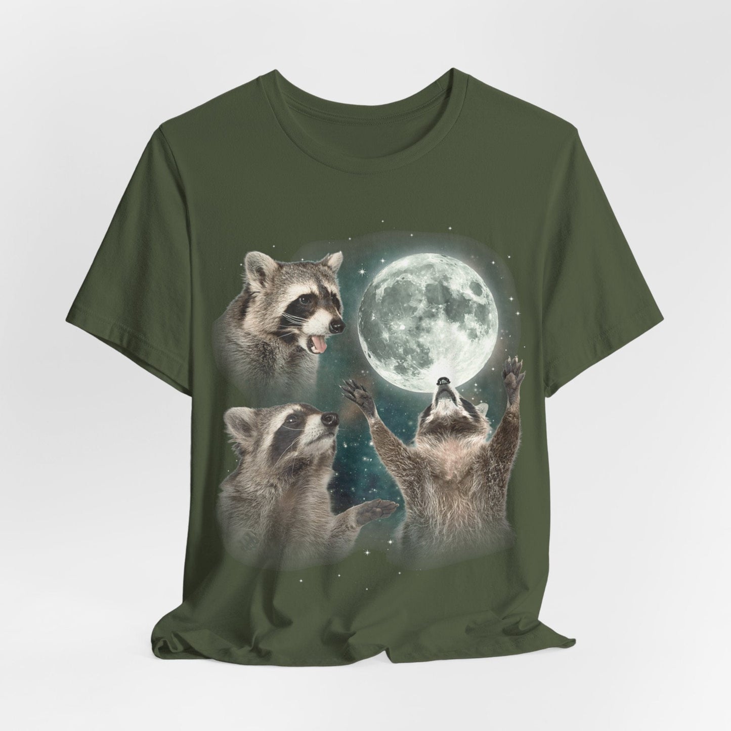 Three Raccoon Moon – Mystical Trash Panda Tee