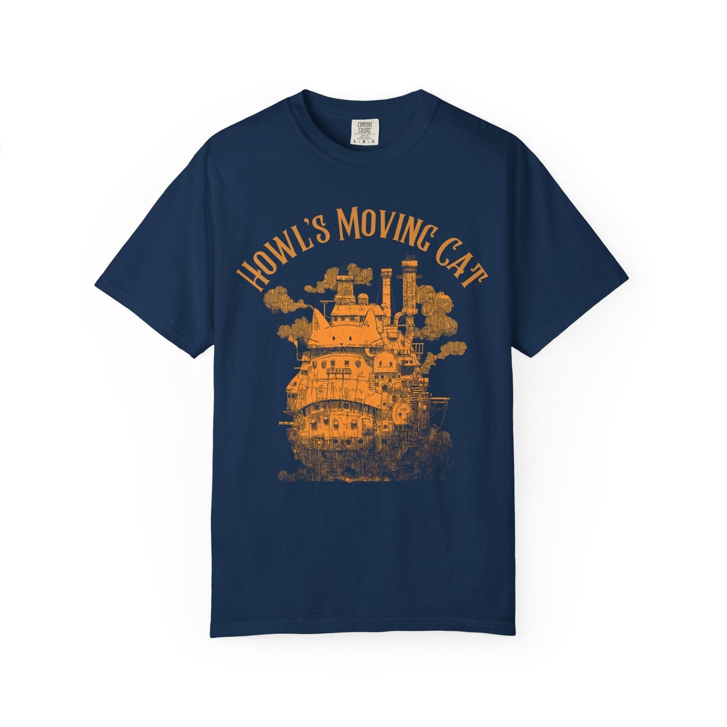 Howl's Moving Cat T-shirt