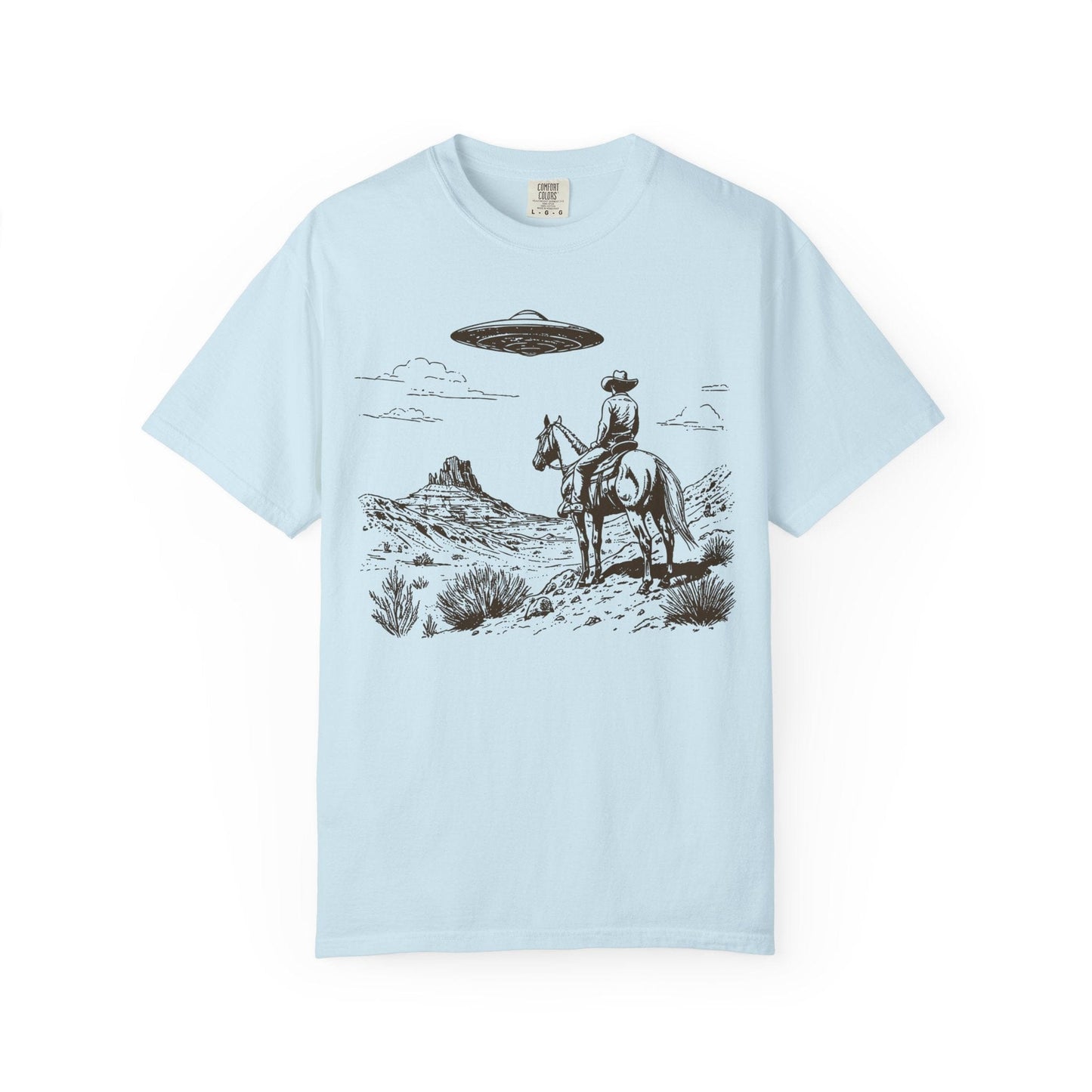 Cowboys & Aliens – Vintage Desert Western UFO Tee