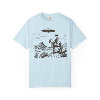 Cowboys & Aliens – Vintage Desert Western UFO Tee