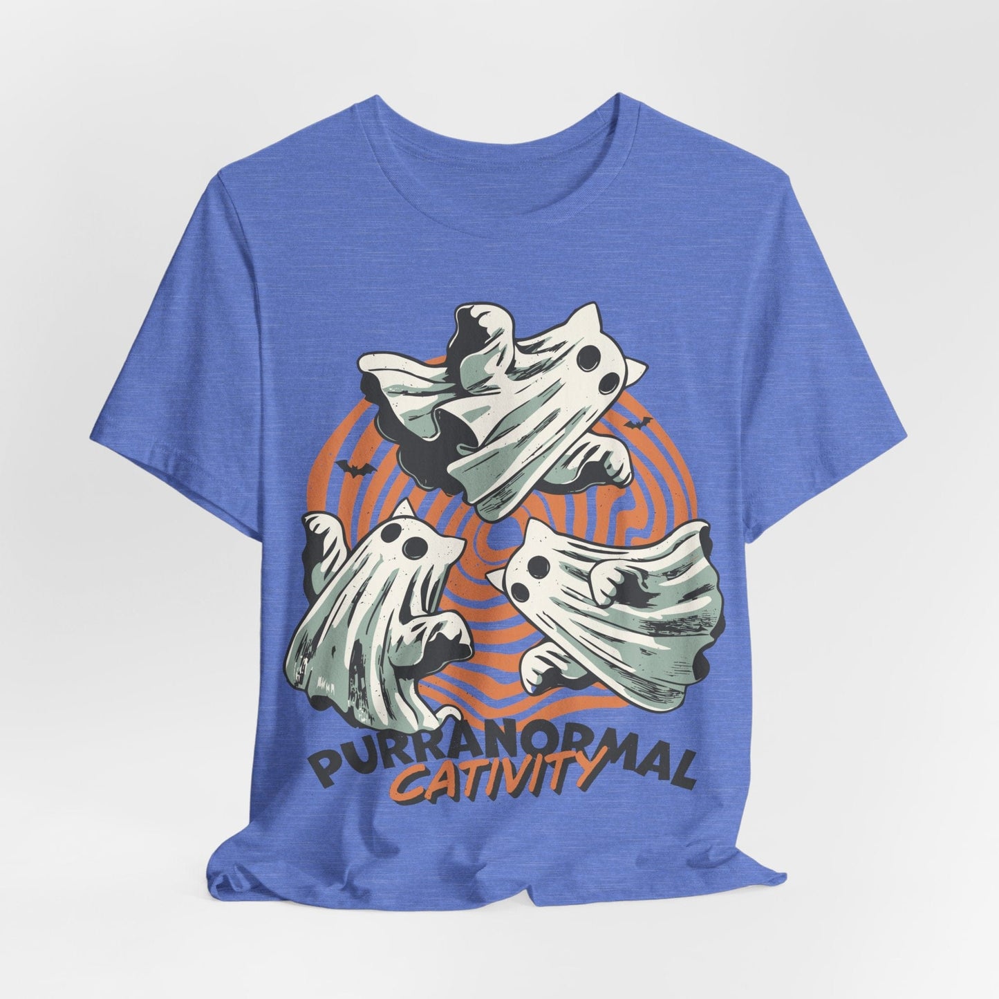 Purranormal Cativity Shirt – Funny Ghost Cat Halloween Tee