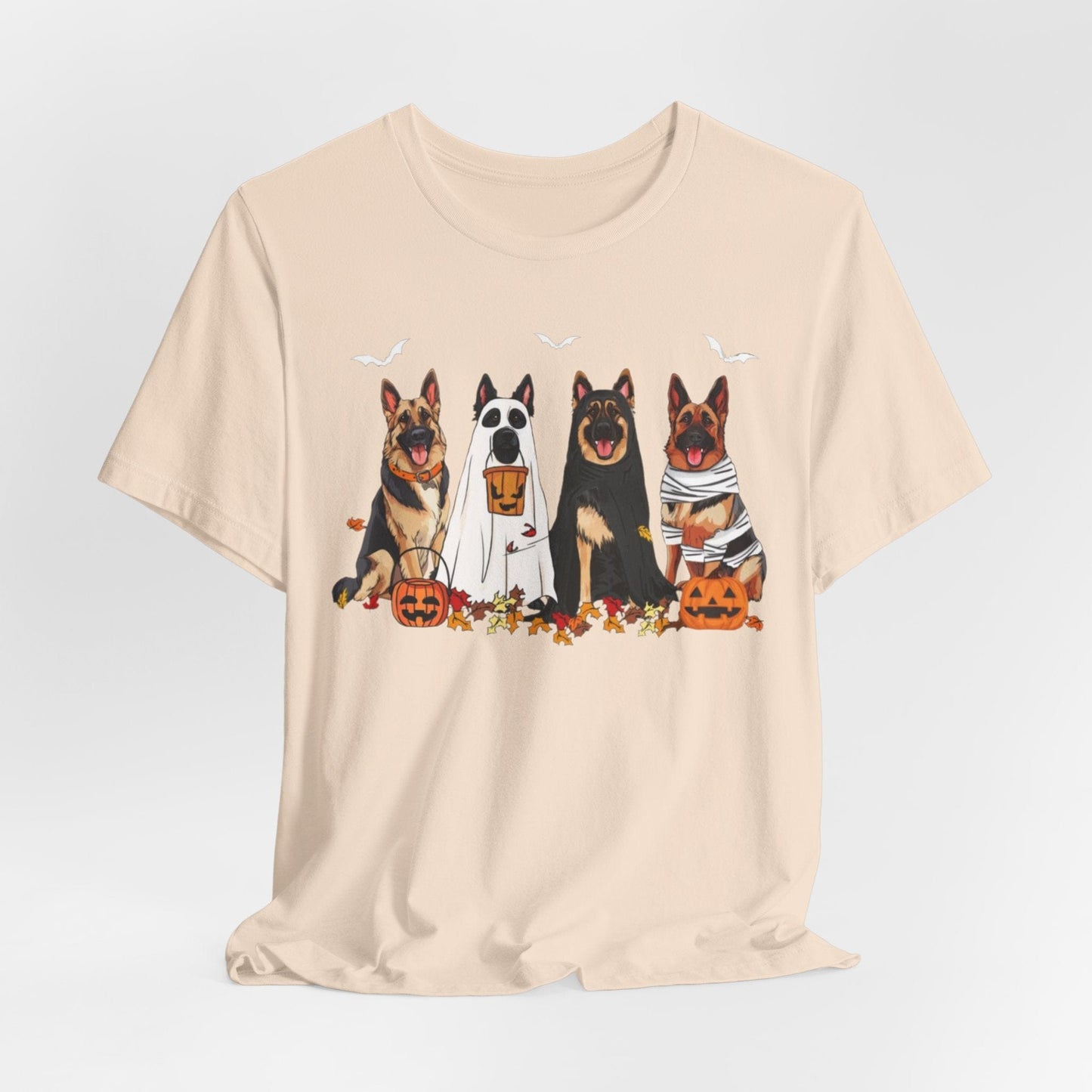 German Shepherd Halloween Shirt – Cute Trick-or-Treat Dog Tee