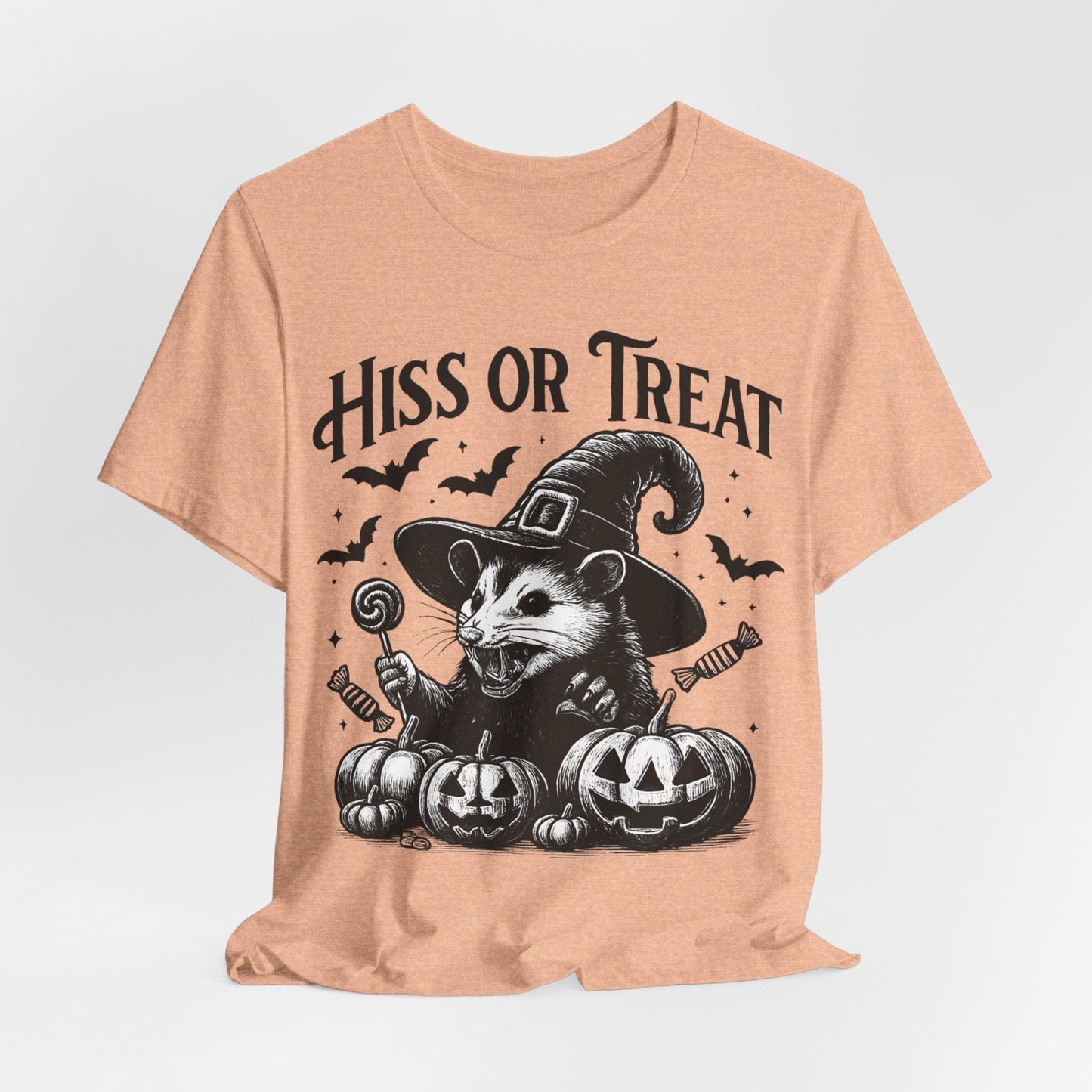 Possum Witch Halloween Shirt – Spooky Cute Pumpkin Chaos Tee