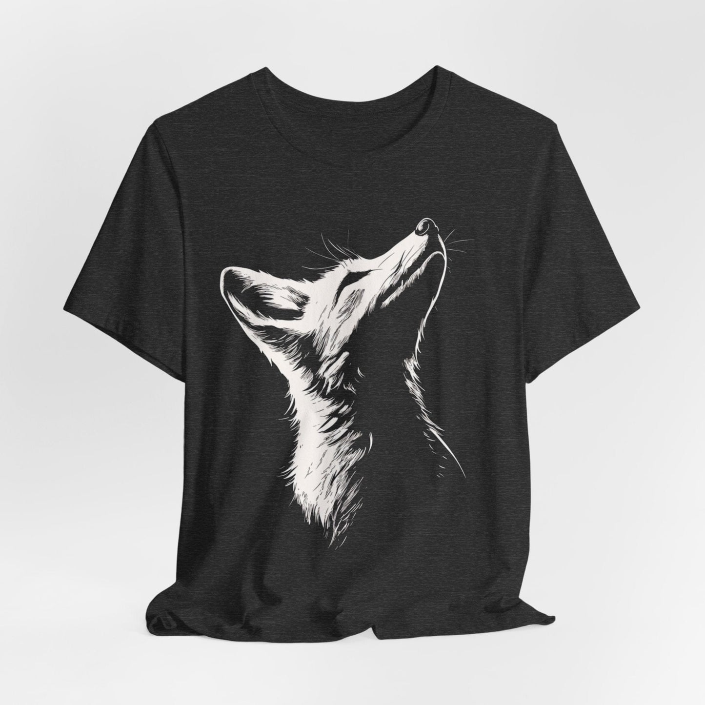 Fox Black and White T-Shirt