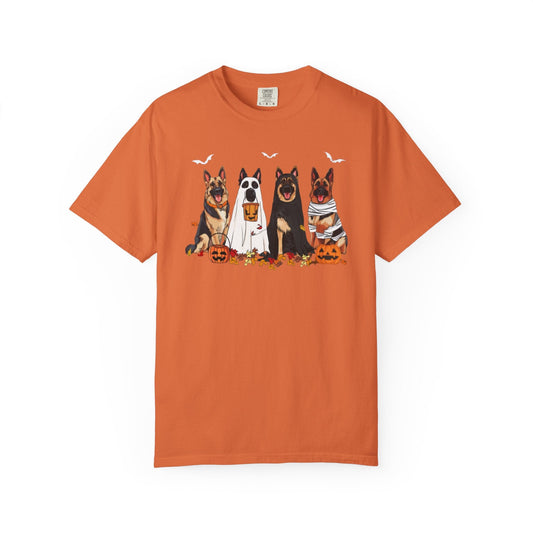 German Shepherd Halloween Shirt – Cute Trick-or-Treat Dog Tee