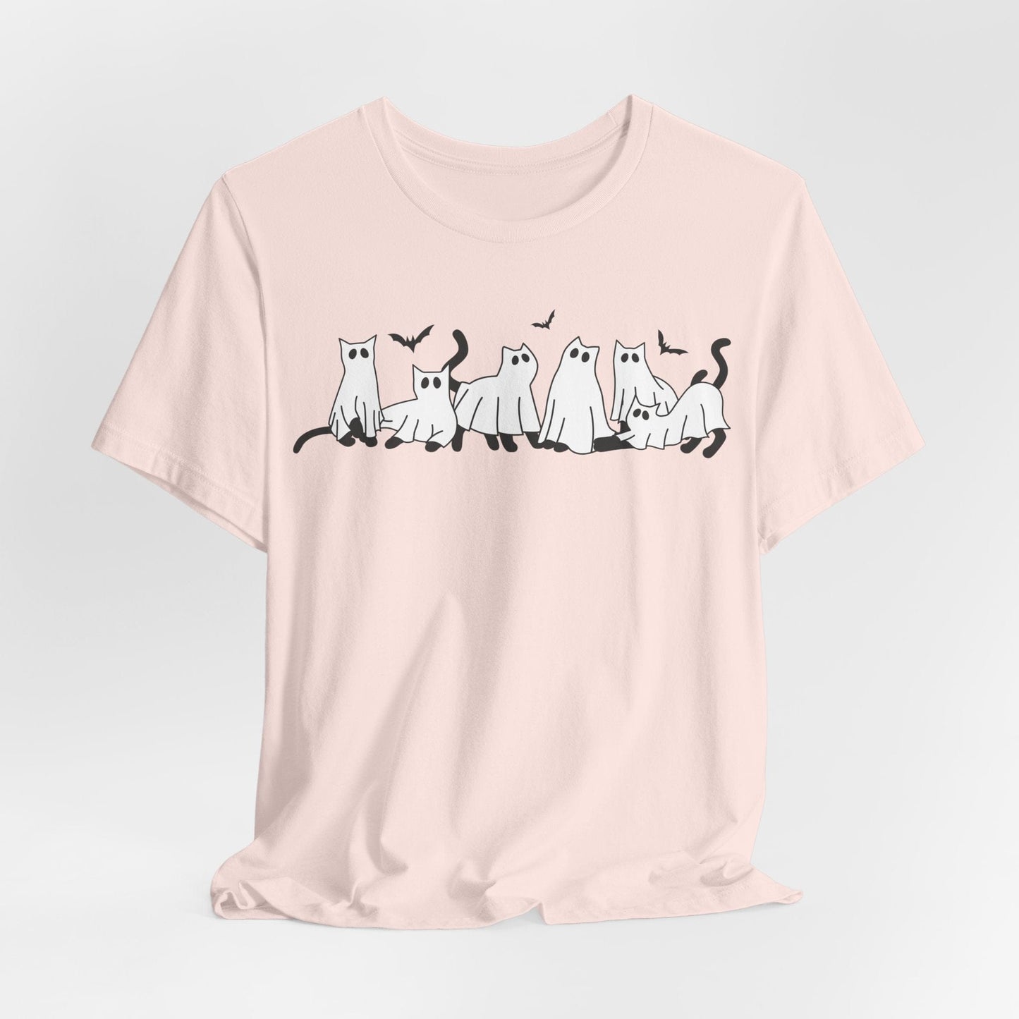 Ghost Cats Halloween Shirt – Cute Spooky Cat Tee