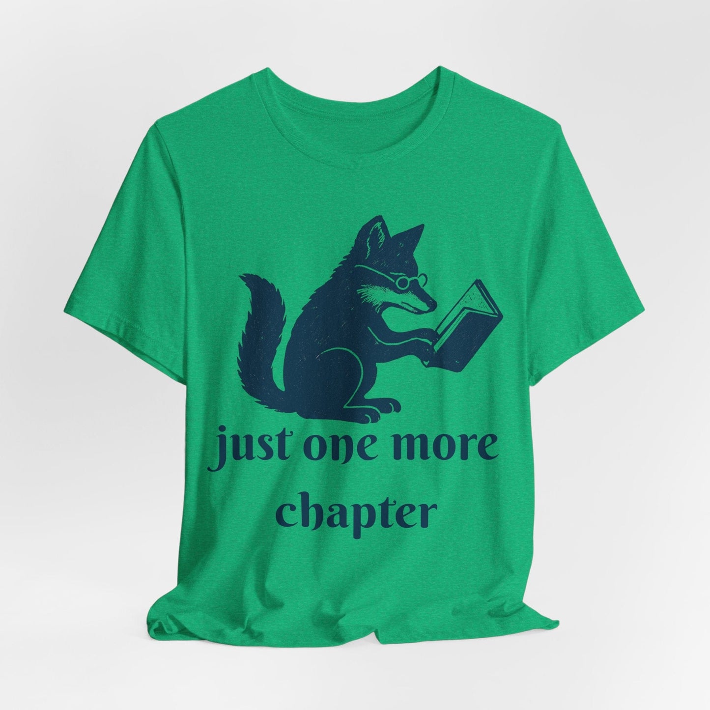 Just One More Chapter – Bookworm Fox Tee