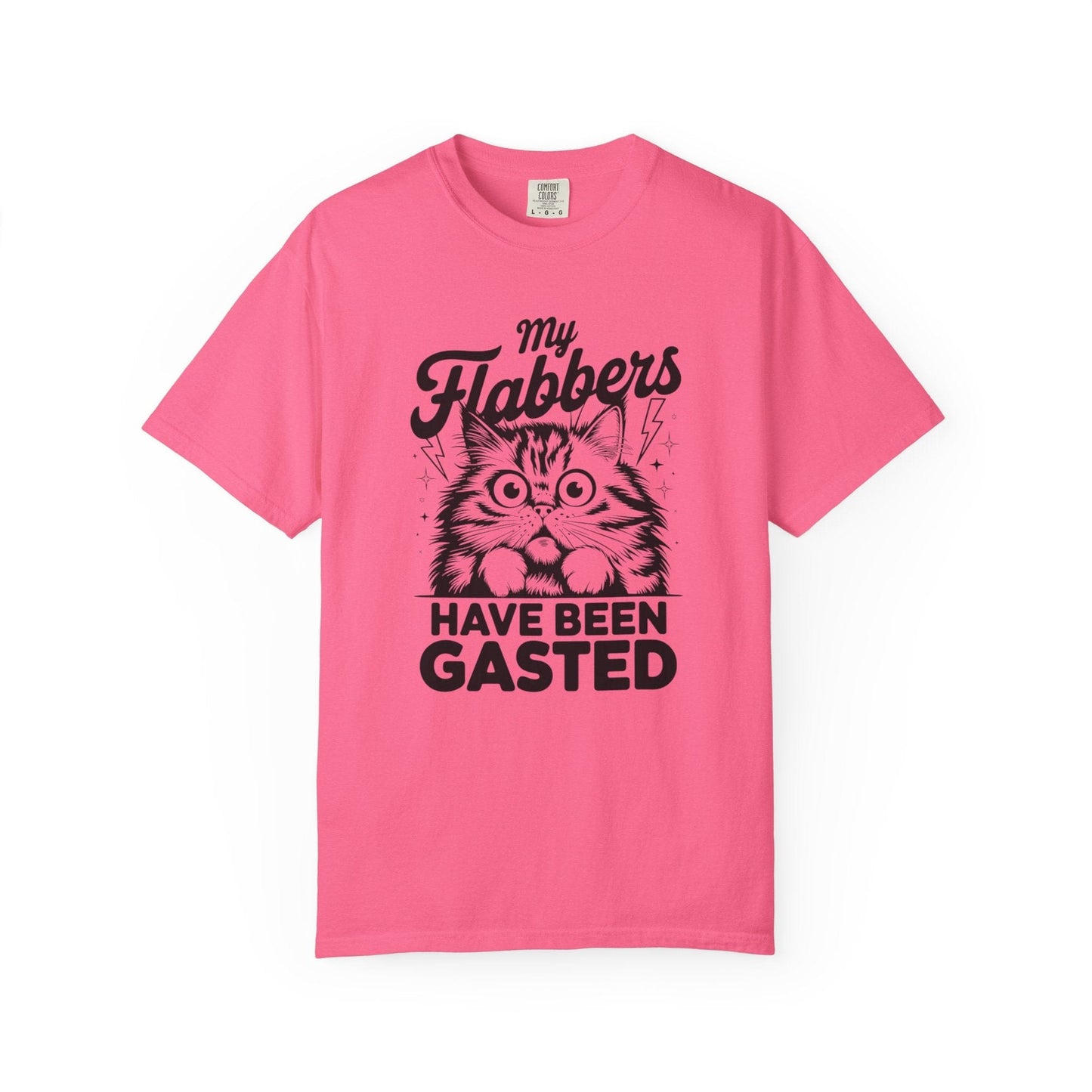 Flabbergasted Cat – Funny Surprised Kitty T-Shirt