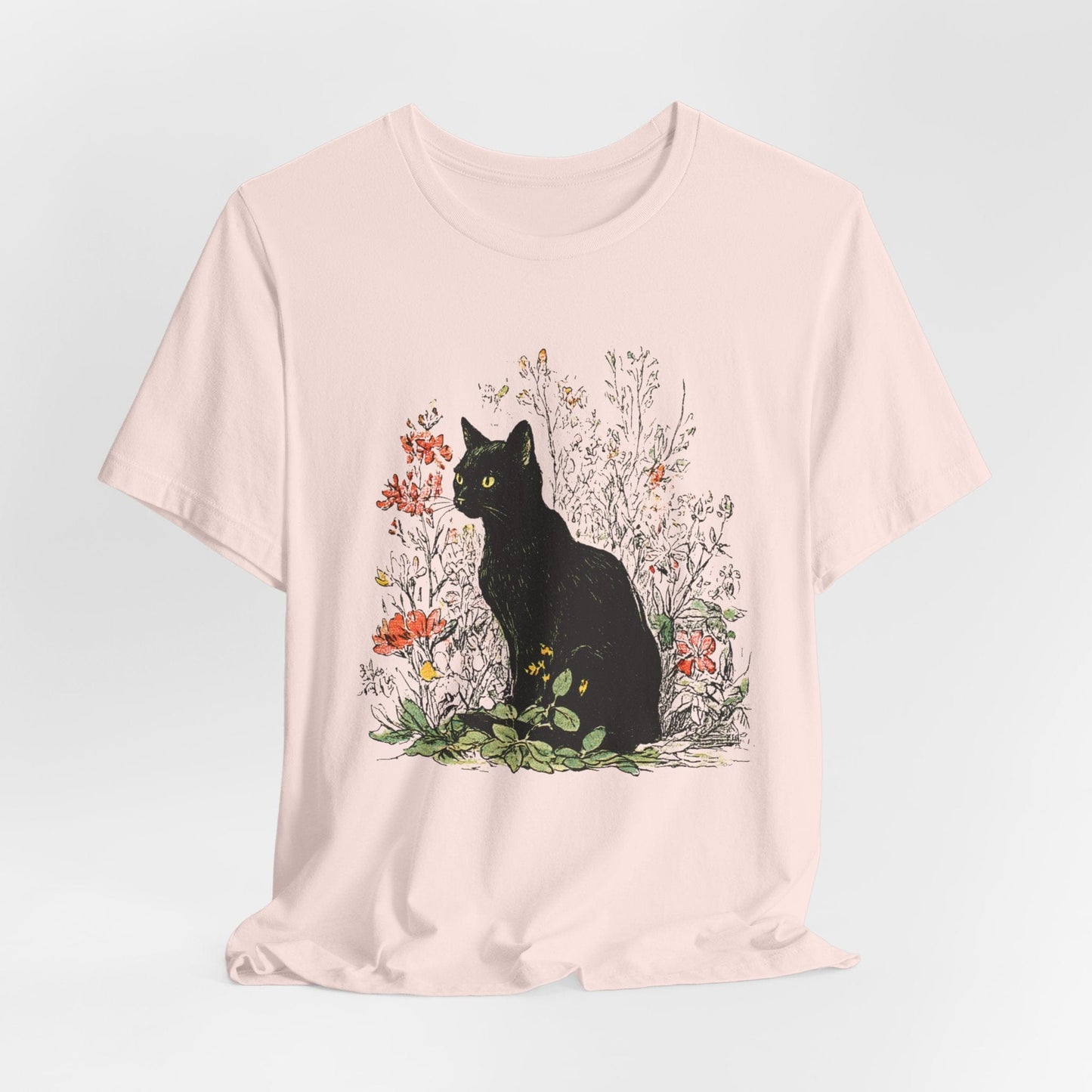 Vintage Wildflower Cat