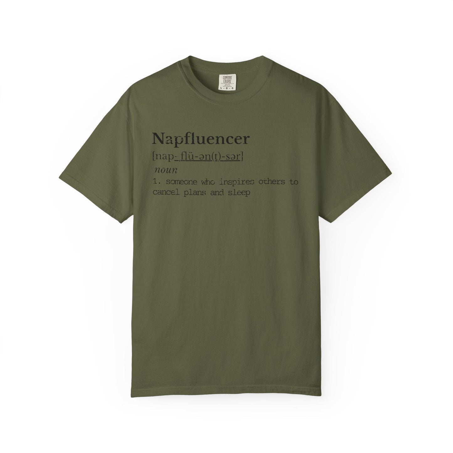 Napfluencer Definition Shirt | Dry Humor Tee