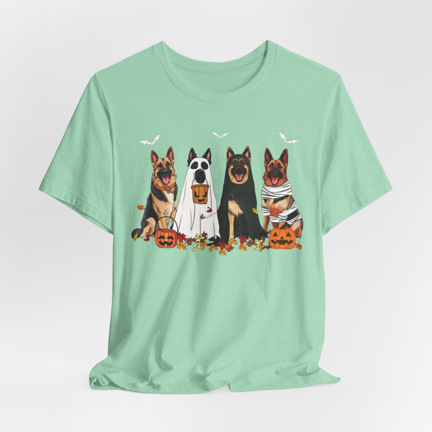 German Shepherd Halloween Shirt – Cute Trick-or-Treat Dog Tee