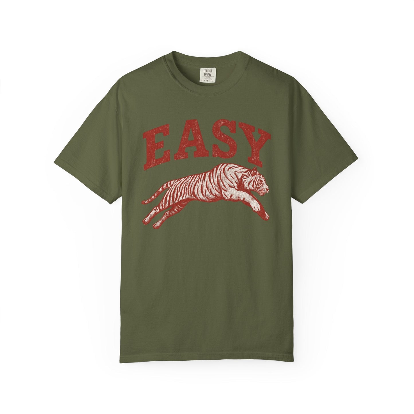 Easy Tiger – Vintage Leaping Tiger Graphic Tee