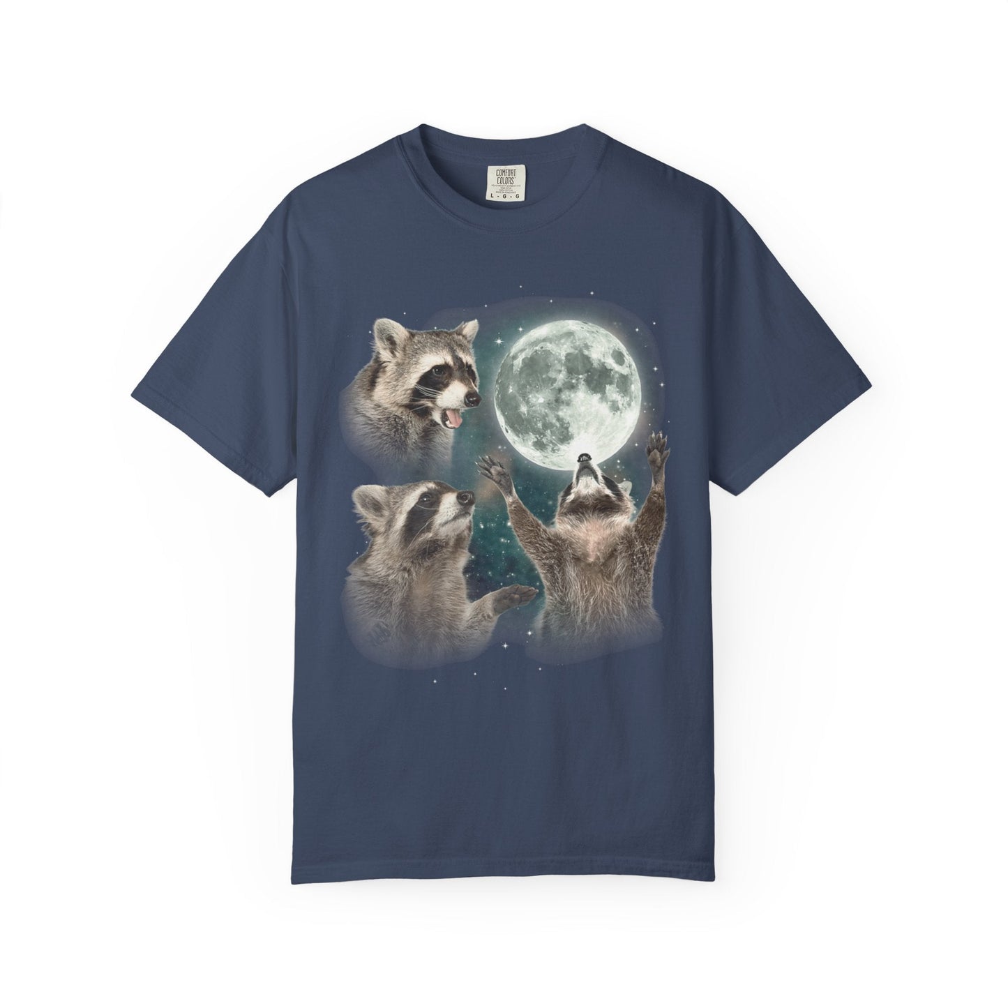 Three Raccoon Moon – Mystical Trash Panda Tee