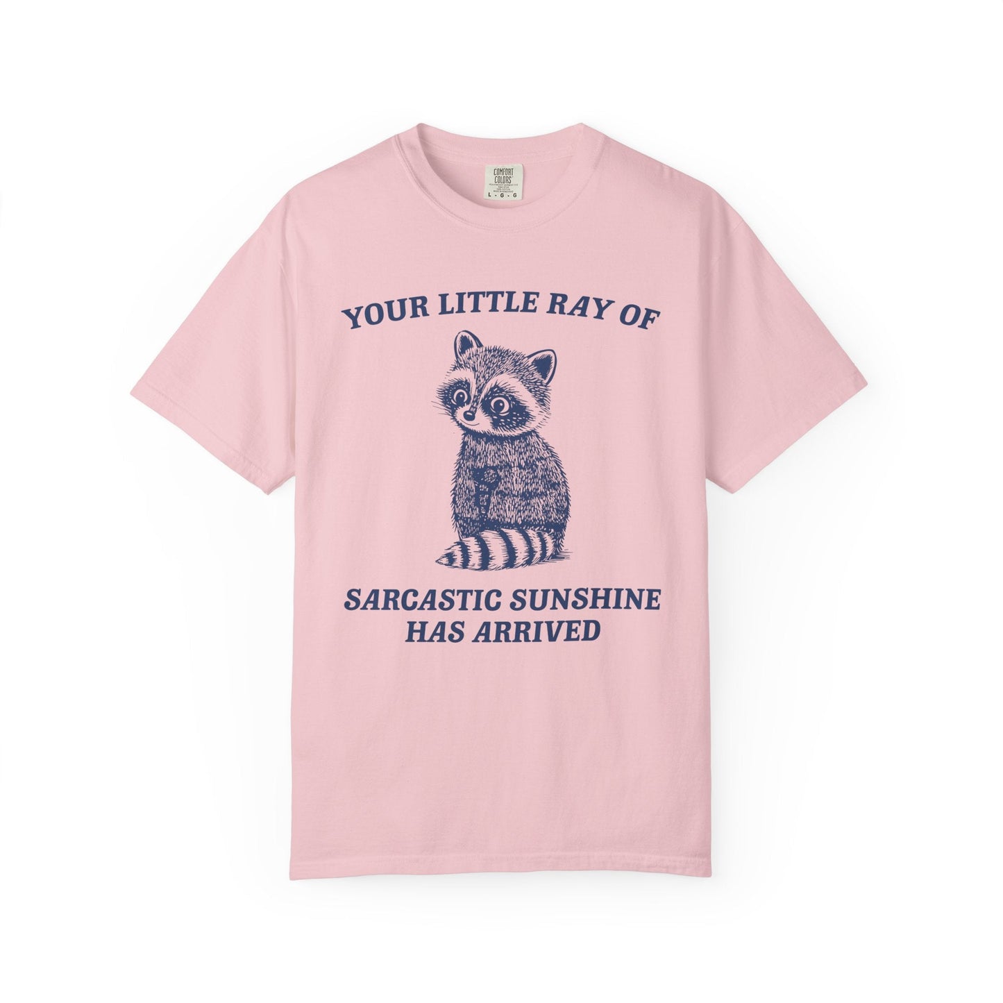 Your Little Ray of Sarcastic Sunshine Has Arrived – Funny Raccoon T-Shirt